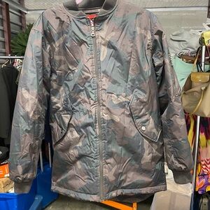 Camouflage Bomber Jacket